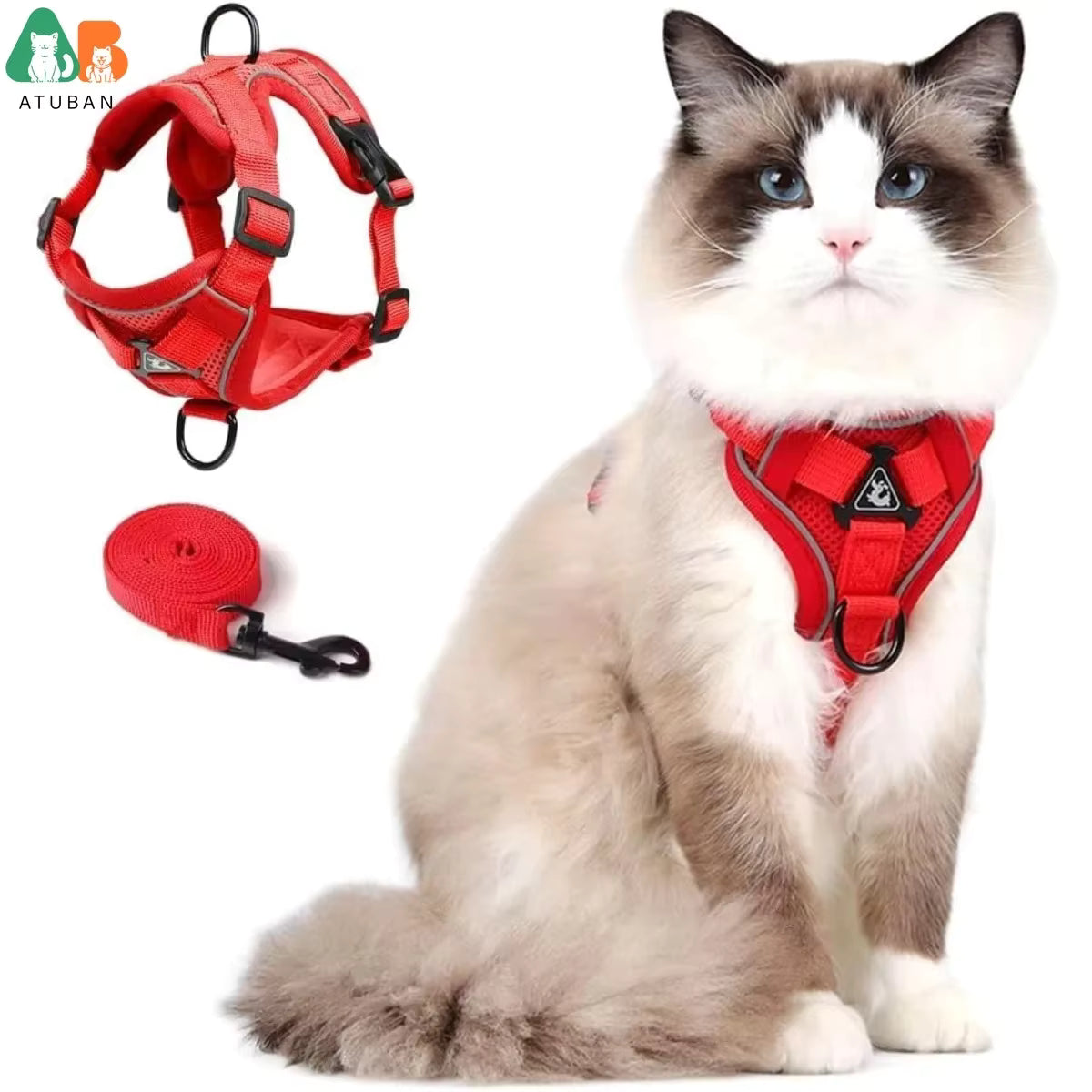 Harnais Chat Réfléchissant