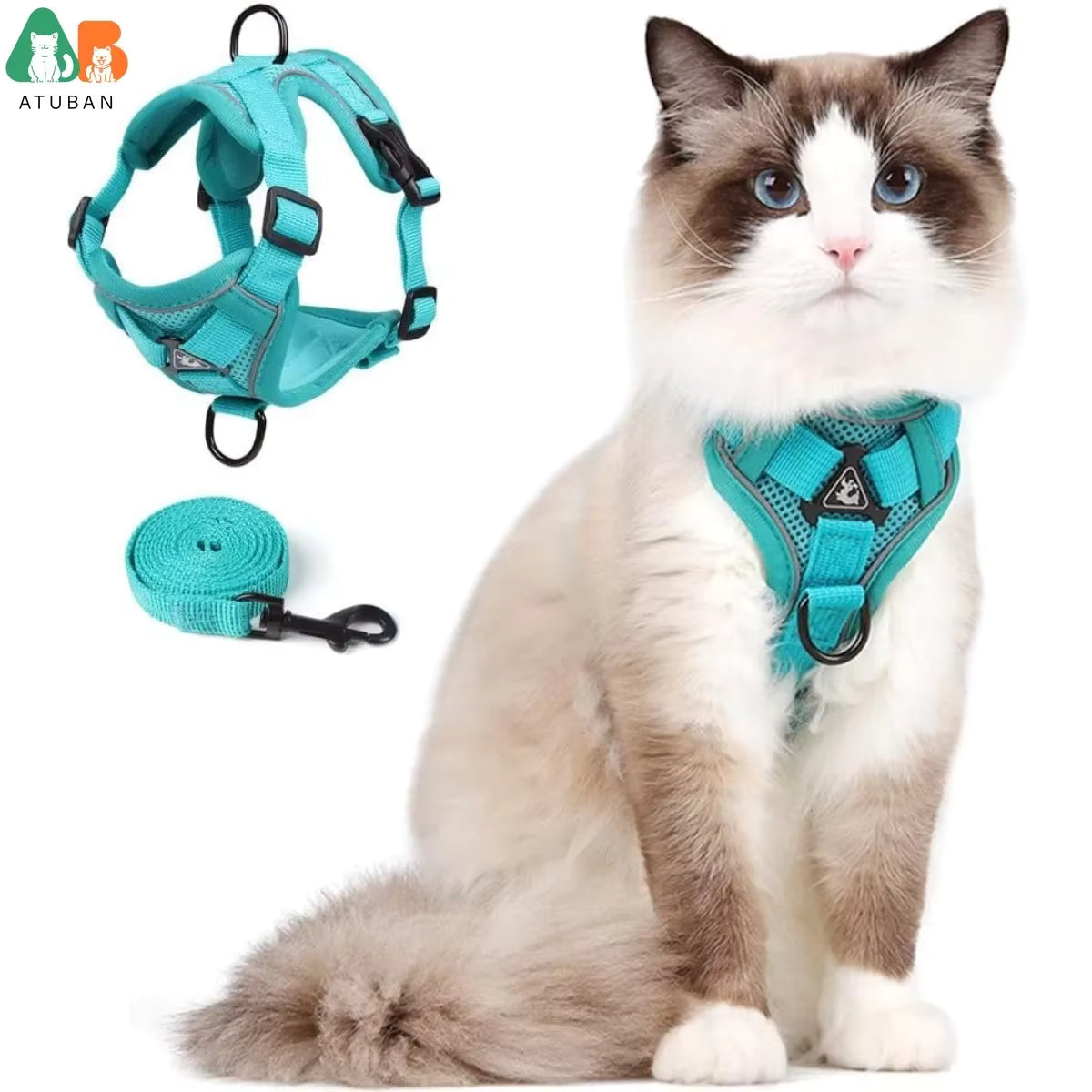 Harnais Chat Réfléchissant